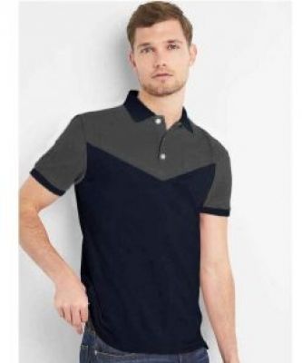 Polo shirt Navy-Grey